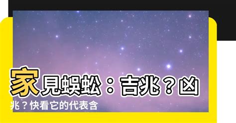 蜈蚣 出現 代表 什麼|家中見蜈蚣的5大含義